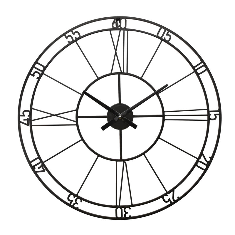 Brolin Metal Wall Clock