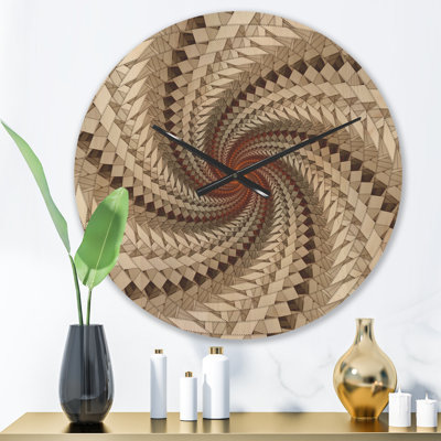 Horloge murale Fractal