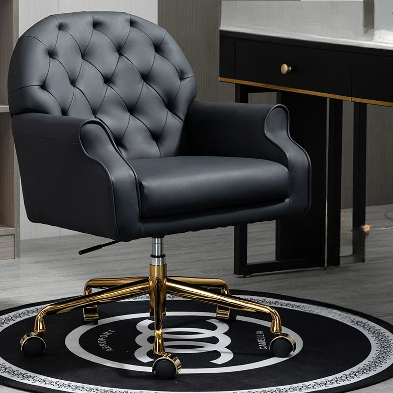 Dendy Genuine Leather Side Chair