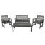 Ensemble de conversation pour 4 personnes Anette-135470533