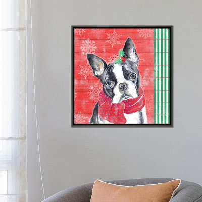 "Holiday Puppy II" par Patricia Pinto, reproduction d’art