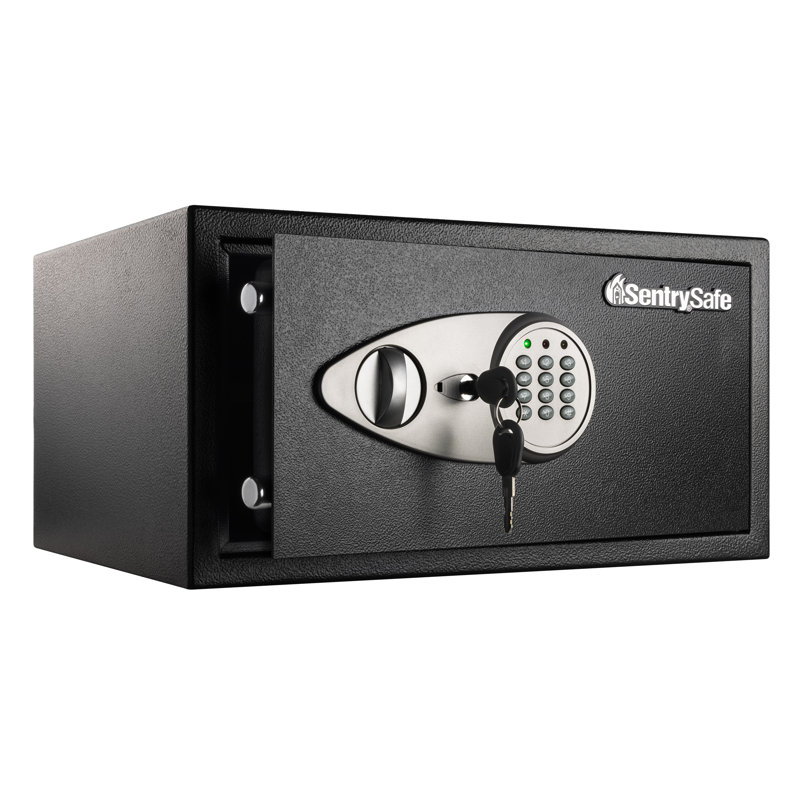 SentrySafe 0.98 Cu. Ft. Security Safe with Keypad Dual Lock, 8.9" H x 16.9" W x 14.6" D