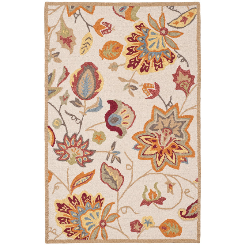 Carvalho Hand Hooked Performance Southwestern Rug, Rectangle 3'6" x 5'6"