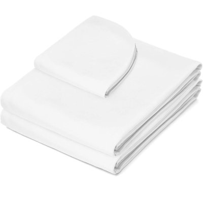 3pcs Microfiber Massage Table Sheet Set - Salon Spa Facial Bed Covers 6ft Bed