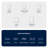 Cleo Memory Foam Pocket Sprung  Mattress-1100756827