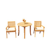 Giva Outdoor 3 - Piece Teak Bistro Set