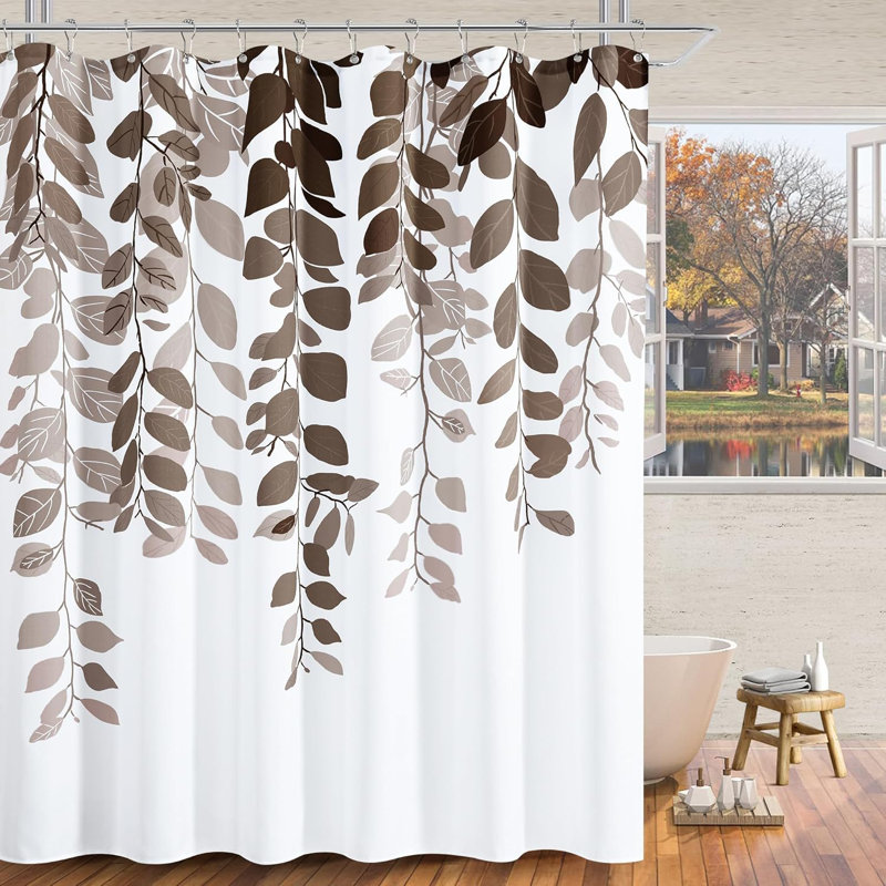 Ensemble de rideau de douche Botanical Eucalyptus
