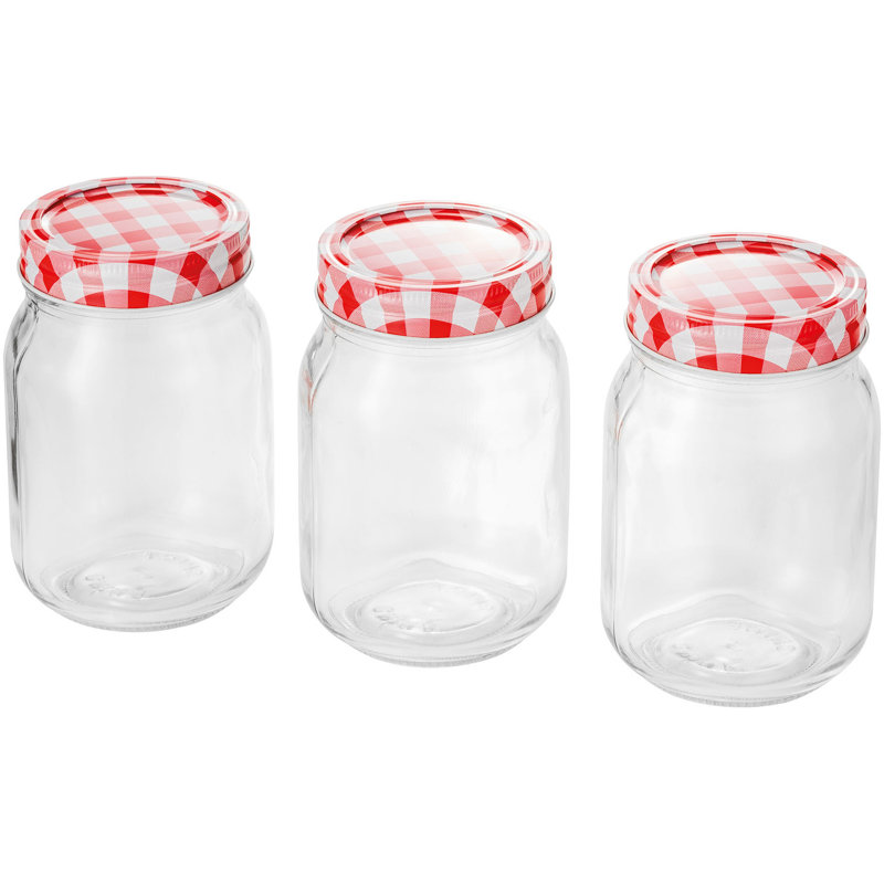 Judge Kitchen, 3 Piece Preserving Jar Set, 500ml