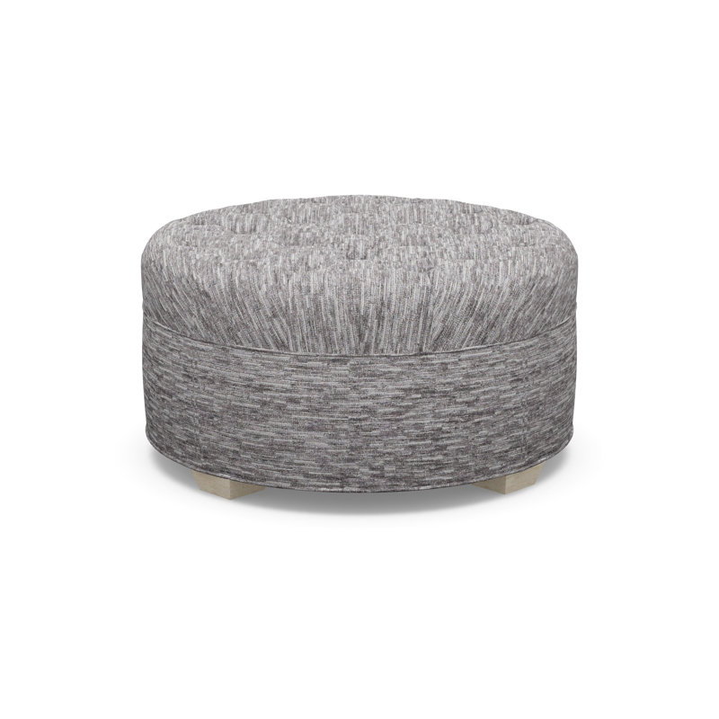 Round Ottoman, 8172-81, Sandstone