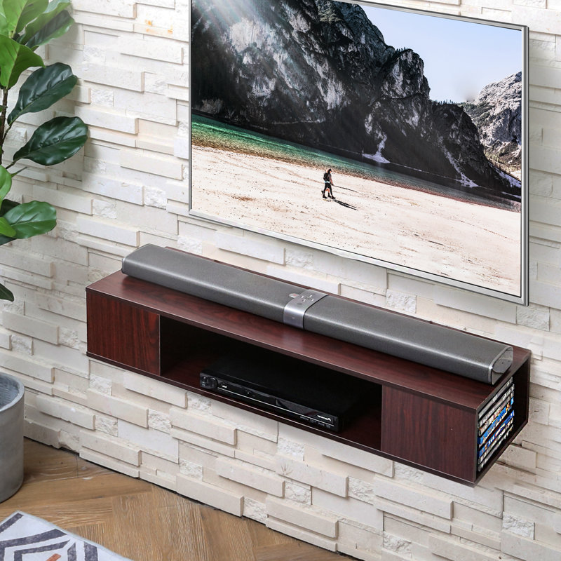 Meuble télé flottant pour téléviseur de 50 po ou moins