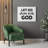 Let Go and Let God - Wrapped Canvas Textual Art-772078265