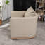 Fauteuil pivotant en cuir véritable de 29 po de large Beaney-88419619
