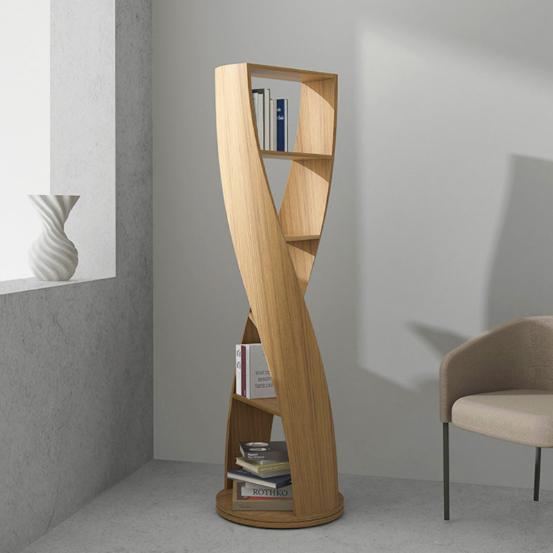 Vitrine moderne et simple au design créatif, Burlywood