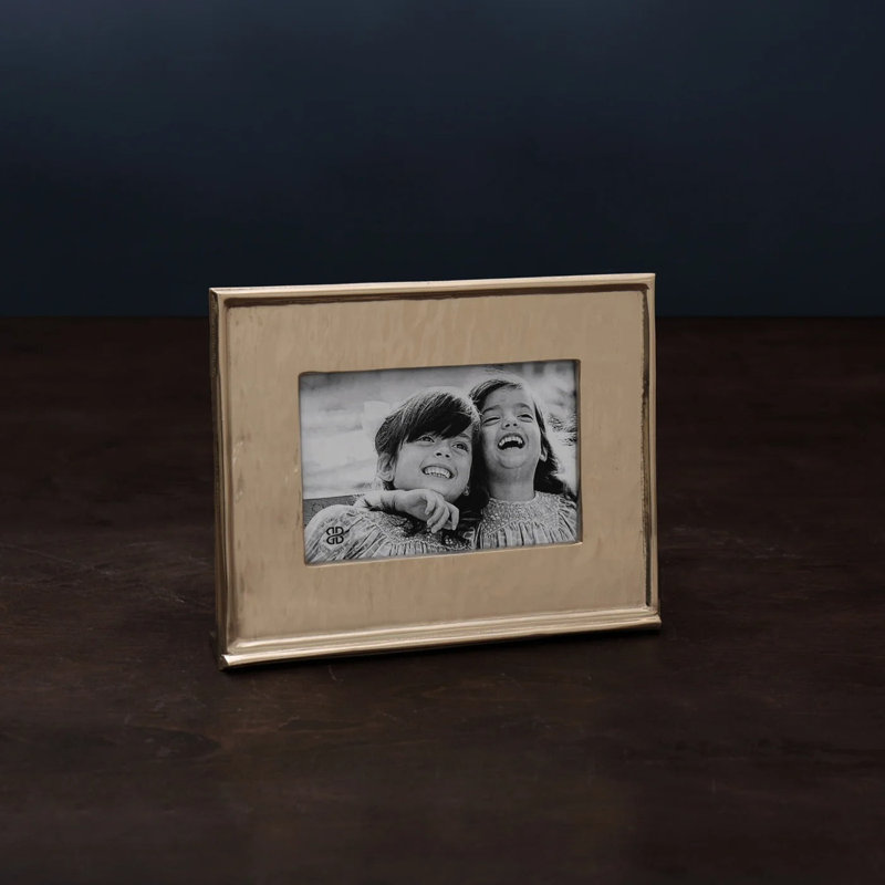 Cadre photo en métal FRAME, Doré, L 5 po x H 7 po