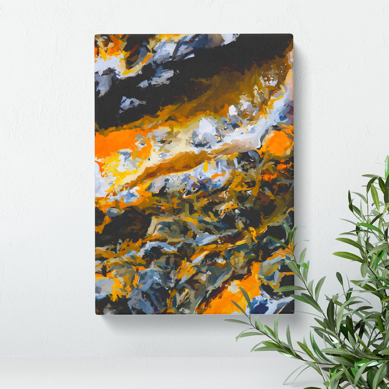 Evanescent Force Abstract - Wrapped Canvas, 50cm H x 35cm W x 3cm D