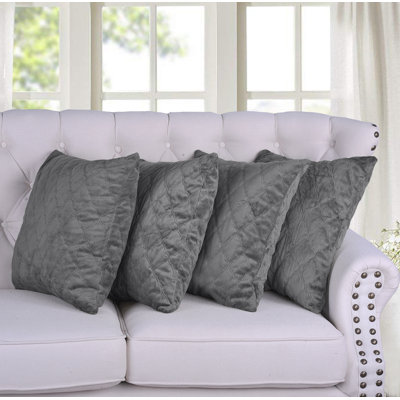 Micro Mink Throw Pillow Covers
