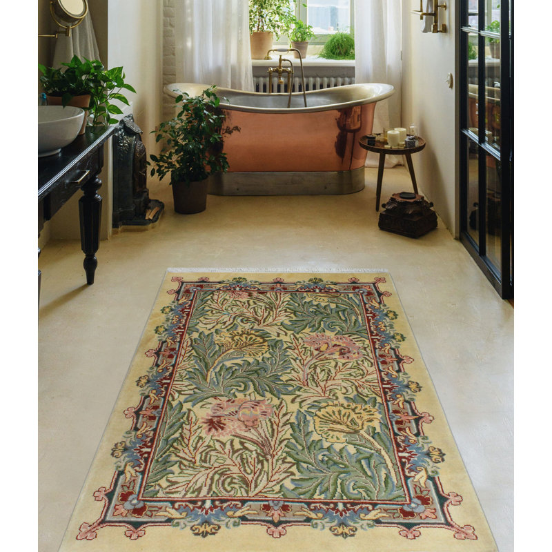 Tapis de couloir pak-persan Karely Lt. Gold