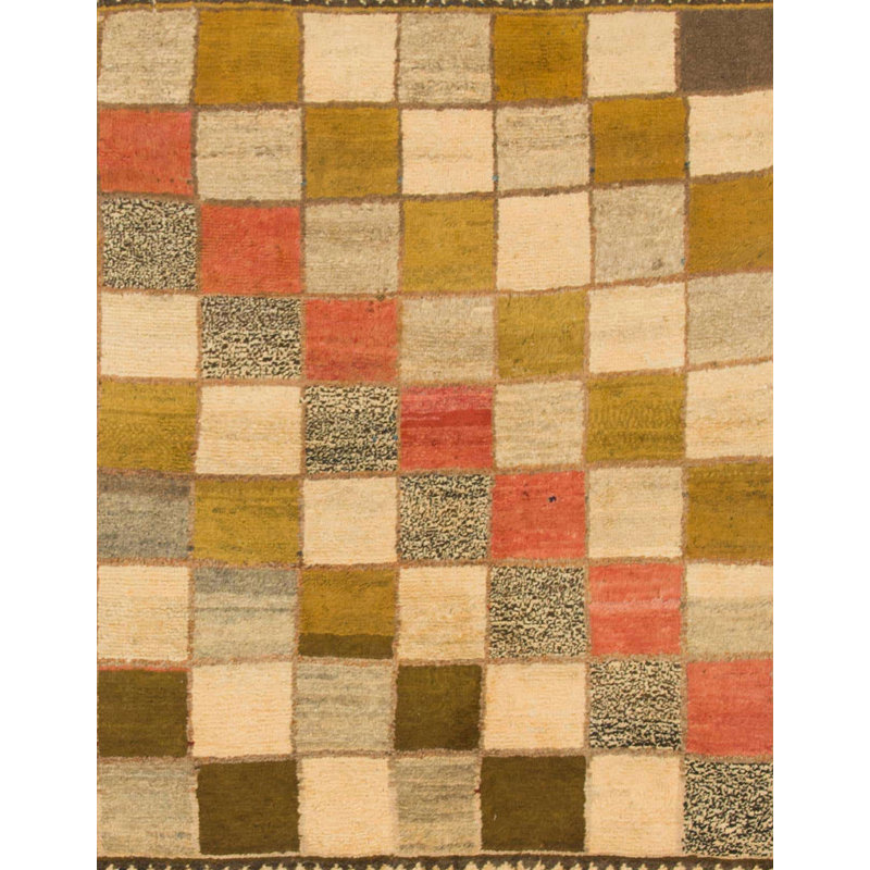 Abstract Indoor Rug, Rectangle 2' x 4'