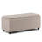 Avalon 42"W Upholstered Storage Ottoman with 3 Flip-Over Serving Trays-528804308