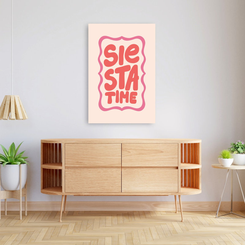 «Pink Siesta Time», H 48 po x l 32 po