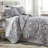 Pure Melody Oversized Light-weight Paisley Quilt Set with matching shams-785450142-785450140