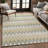 Machine Washable Indoor/Outdoor Chantille ACN2558 Geometric Rug-1911270873-1911270883