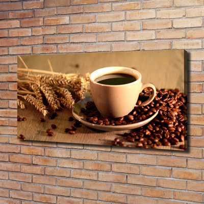 Aromatic Coffee - Wrapped Canvas Print