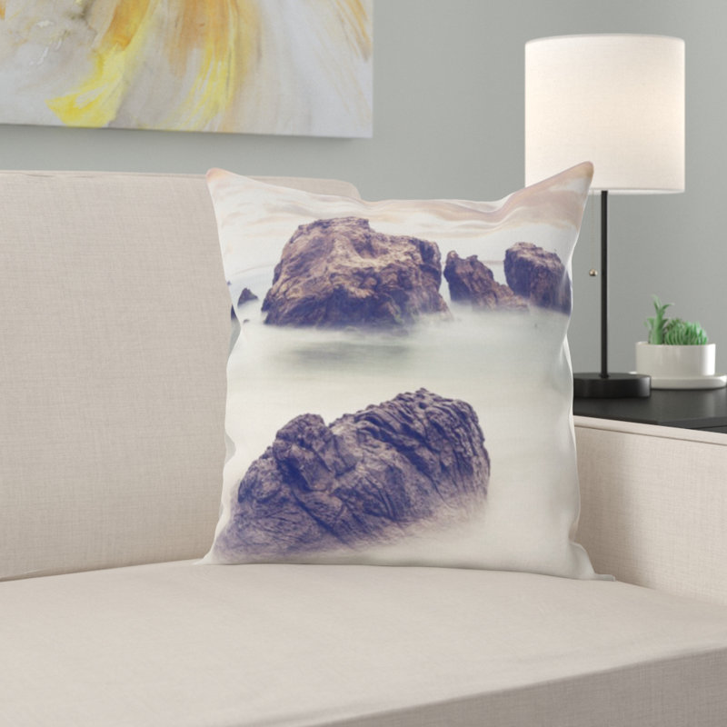 Coussin décoratif paysage