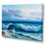 «Beautiful Blue Ocean Sunset And Waves III», reproduction sur toile flottante-1959004178-1959004185