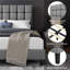 Size Modern Upholstered Bed Frame with Adjustable Square Tufted Headboard-99170188-93363910