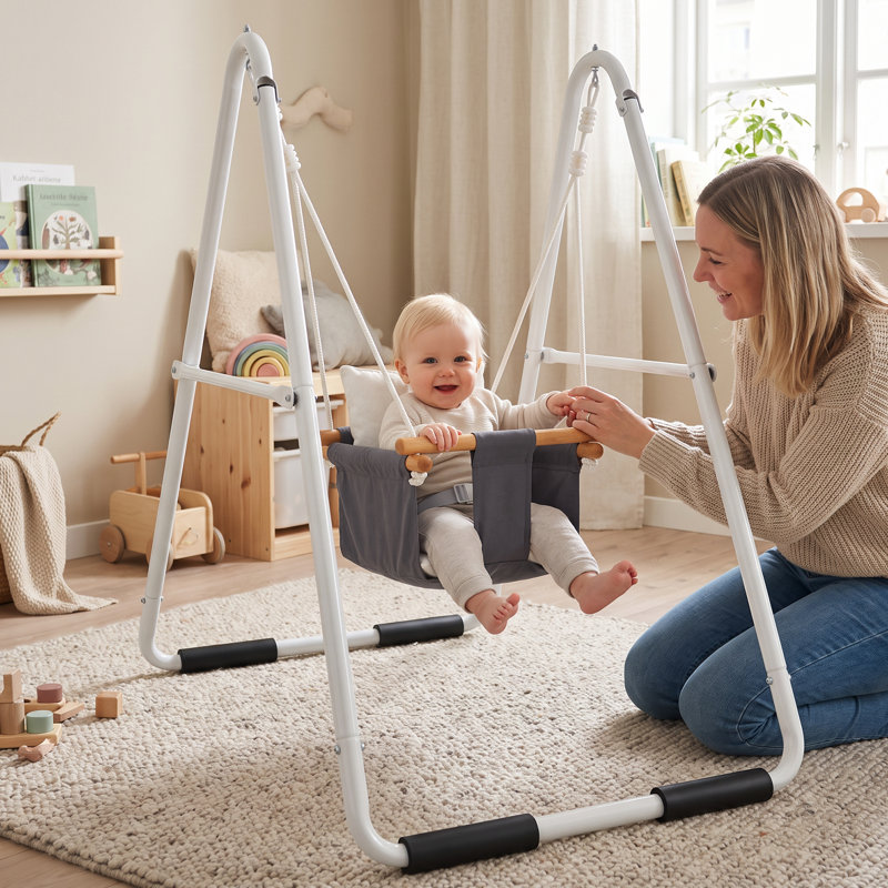 Portique pliable pour tout-petits avec support en métal Klo Kick