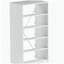 5-Drawer Dresser with Large Fabric Drawers, White