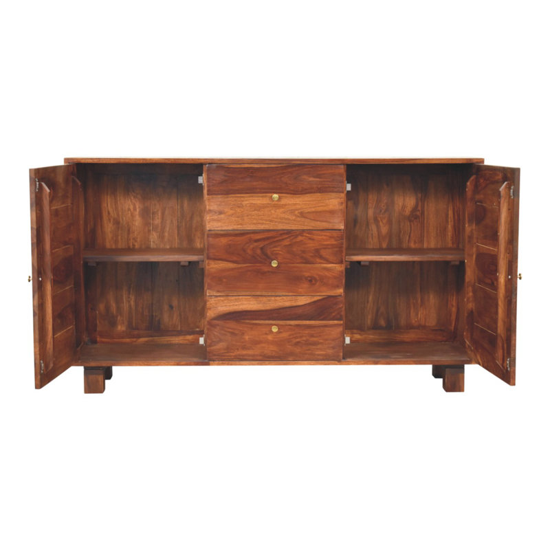 Ellar 140cm Solid Wood Sideboard