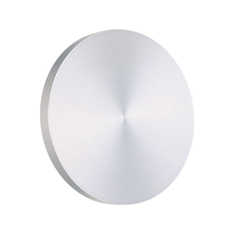 Alumilux Dish-Wall Sconce, Satin Aluminum