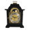 Roman Numeral Wood Mechanical Tabletop Clock in