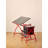 drafting table with stool