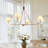 Lidia 4-Light Dimmable 47.2’’ W Classic/ Traditional Fabric Dining Room Chandelier-223350871