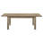 Burham 87-Inch Solid Wood Extension Dining Table Vineyard Oak