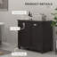 Armoire de rangement pour salle de bain Tilt-Out Laundry
