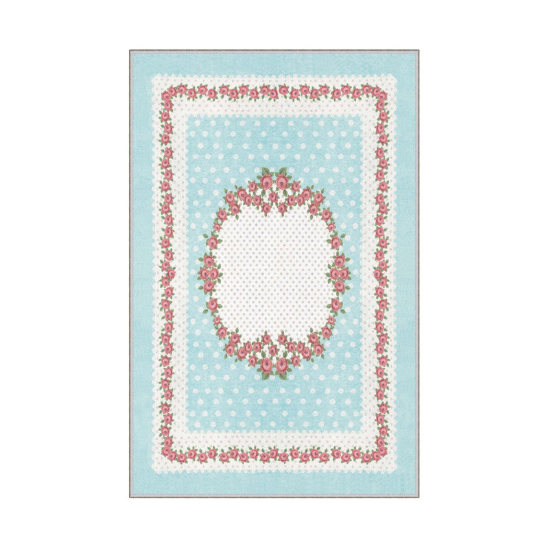 Premium Hall Carpet, 2.6 x 6.6 Feet, 100% Polyester, 650 g/m² | Antibacterial, Non-Slip Underside, 0.3 in Pile Height | Machine Washable, 3D Digital Printing | Durable & Stylish for Any Entryway or Living Room