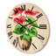 Horloge murale en bois Anthurium-63902475