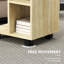 35cm W Manufactured Wood Bedside Table-1393985856