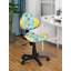 Chaise de bureau pivotante à 360 ° Aldous avec dossier en filet et hauteur réglable-529830392