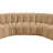 Hisa Upholstered Curved Sectional Reversible-89266771