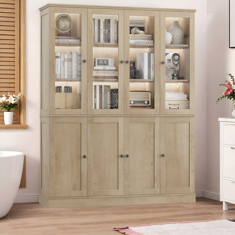 Armoire de salle de bain 73,6 po x l 62,9 po avec lumières DEL