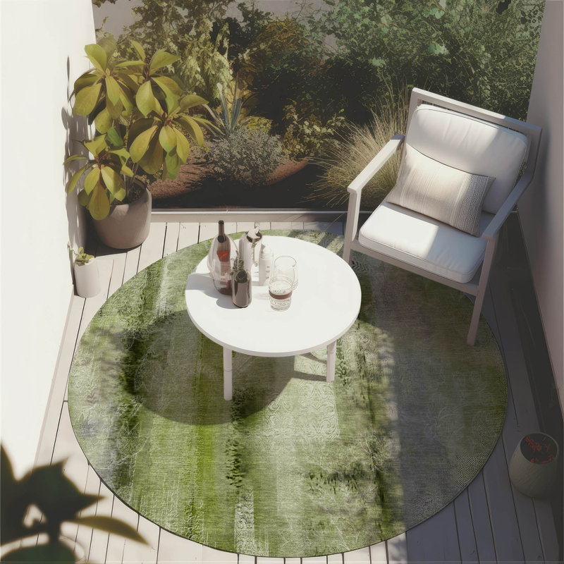 Tapis intérieur / extérieur Altair, Rond 8 pi