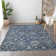 Premium Machine Washable Alliah AMF94 Blue Rug