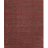 Modern Tibet Handmade Silk and Wool Floral and Damask Area Rug