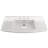 BOCCHI Lavita 19.69'' Fireclay Rectangular Bathroom Sink with Overflow-90558730