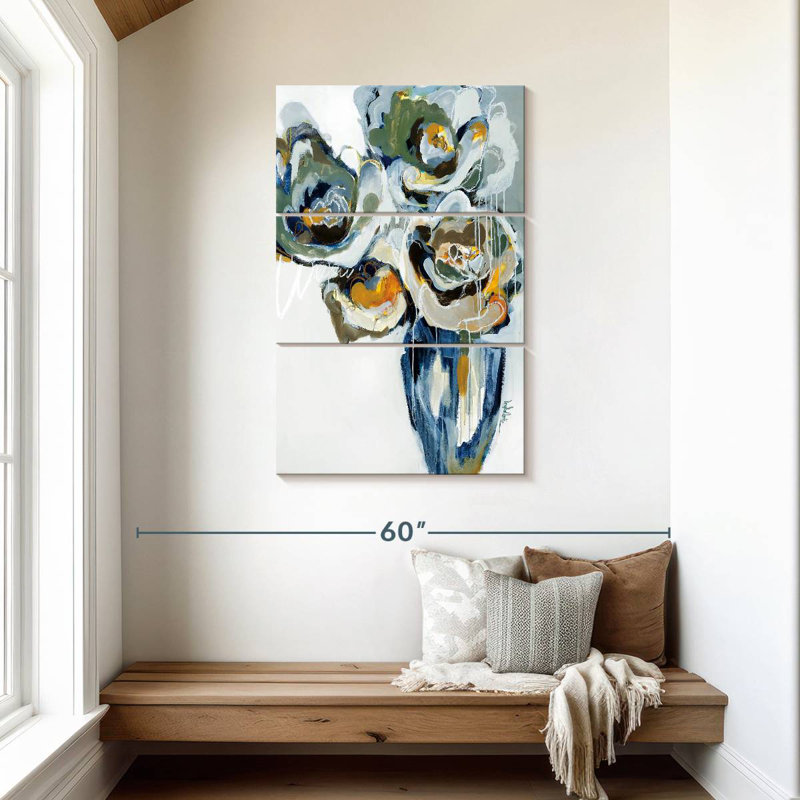 Avery Blooms Of Earl Gray, 45" H x 28" W